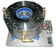 Outer circumference automatic push-up type with trapezoidal skew/ water-cooled type
